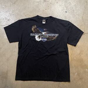 Harley Davidson 2xl black T-Shirt Route 66 Vintage